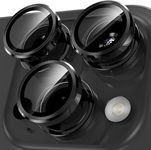 CELLMASTER iPhone 14 Pro Camera Lens Protector Compatible for 14 Pro/14 Pro Max iPhone Accessories Black