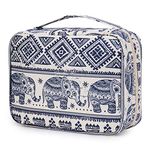 Travel Hanging Toiletry Wash Bag Makeup Cosmetic Organizer for Women Waterproof (Elephant)