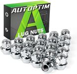 AUTOPTIM M12x1.5 Lug Nuts - Replacement for 2001-2022 Ford Escape, 2012-2018 Ford Focus, 2006-2020 Ford Fusion, 2011-2022 Ford Fiesta, ACPZ1012H 611-303 OEM Factory Chrome Wheel Lug Nut (20pcs)