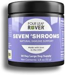 Four Leaf Rover - Immunity - Immune Supporting Organic Mushroom Complex for Dogs - 15 to 60 Day Supply, Depending on Dog's Weight - Rich in Beta Glucans - Grown on Wood - Vet Formulated