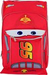 Pixar Cars Lightning McQueen Shape 16 inch Large School Backpack, Red, Classic