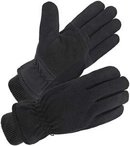 SKYDEER Winter Gloves with Soft Deerskin Suede Leather, Gloves For Men and Women Cold Weather (SD8661KW/2XL, Warm 3M Thinsulate Insulation)