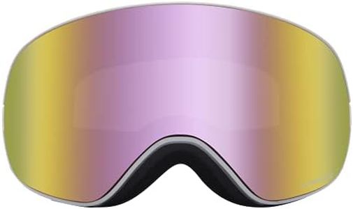 Dragon Male Snowgoggles X2S with Bonus Lens - Whiteout with Lumalens Pink Ion + Lumalens Dark Smoke