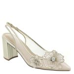 Betsey Johnson Women's Petra Pump, Gold, 7.5