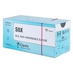 Oasis Silk Surgical Suture, 6-0, (C