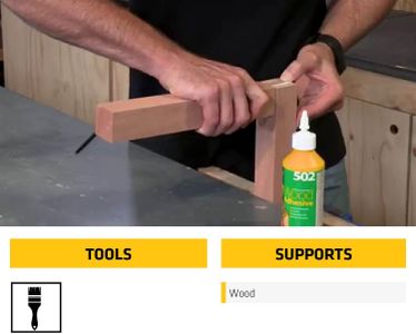 Everbuild 502 Weatherproof Wood Adhesive, 1 Litre – All Purpose Glue