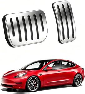 Arcoche Aluminum Pedal Set for Tesla Model Y Juniper Model 3 Highland