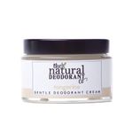 The Natural Deodorant Co, Gentle Deodorant Cream Tangerine 55g, Aluminium Free, Plastic Free, Sensitive Skin