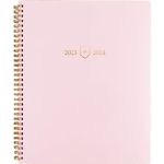 AT-A-GLANCE 2023-2024 Academic Planner, Simplified by Emily Ley, Weekly & Monthly, 8-1/2" x 11", Large, Monthly Tabs, Flexible Cover, Leatherette, Blush (EL13-905A)