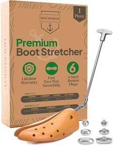 HOUNDSBAY"Boxer" Heavy-Duty Professional Boot Stretcher | Loosen Hiking Boots & Work Boots (Men's Medium / 9-11)