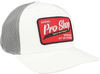 adidas Men's Five-Panel Trucker Hat White