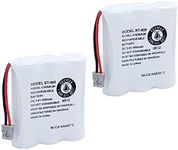 BAOBIAN BT-905 Rechargeable Cordless Handset Phone Battery Compatible with for BT905 BT-800 BBTY0663001 BT-1006 BBTY-0444001 BP-800 BP-905 3.6v 600mAh Ni-CD(Pack of 2)