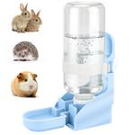 Rabbit Water Bottle, [500ml/17oz] Diyife Guinea Pig Water Bottle Non Drip, Hamsters Automatic Water Dispenser, Free Standing Small Animal Water Bottle for Bunny Chinchilla Hedgehog Squirrel Ferret