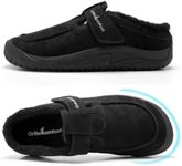Orthopedic Winter Slippers,Arch Support Adjustable Strap House Shoes