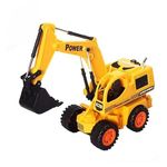 J2k Brothers ® Friction Power Remote Control Construction Truck – Full-Function JCB Excavator Crawler with Lights & Sounds – Durable RC Construction Vehicle Toy for Boys & Girls