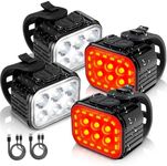 WORKPRO Bike Lights Set [8+13 Modes