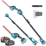 Seesii 3-in-1 Pole Hedge Trimmer