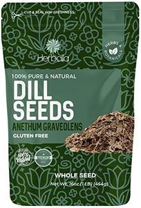 Dill Seed 1lb / 16oz, Dill Seeds Spice, Dill Seed for pickling, Pickling Spices for Pickles, Pickling Spices for Canning, 100% Whole Dill Seed, Non-GMO.