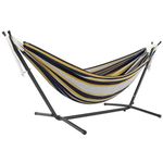 Vivere Double Cotton Hammock with Space (450 lb Capacity-Premium Carry Bag Included) Serenity