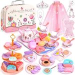 Tea Party Set for Little Girls: 63P