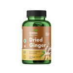 Genius Herbs Dried Ginger Tablets Capsules 500mg (180 Tablets) Improves Digestion & Boosts Immunity