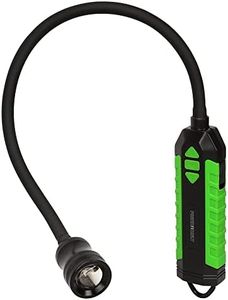 POWERFIREFLY 300 Lumens Rechargeable LED Work Light with 18-Inch Flexible Gooseneck, Built-in Hook, Strong Magnetic Base, Zoomable Lens, for Work Bench, Car Repairing, Grill Light and Inspection