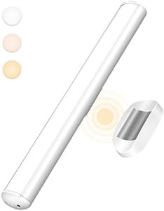 bravzurg Lampe LED Sans Fil Rechargeable, 4000mAh Lampe Magnetique avec Télécommande 3 modes de couleur, Lumiere Pile Adhesif pour Chambre Salon Miroir Cuisine Salle de Bain