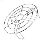 Round Steam Rack, Stainless Steel Roasting Rack Multi-Purpose Cooking Rack Cooling Racks Stand Steaming Rack Air Fryer Accessories Kitchen Tools for Air Fryer, Steamer, Microwave Ovens Baking