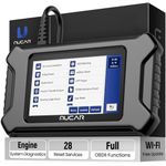 MUCAR CS90 OBD2 Scanner Diagnostic Scan Tool, Check Engine Code Reader with 28+ Reset Services, IMMO/Oil/SRS/DPF/BMS/Brake Reset/Injector Coding/ABS Bleeding/Throttle Adaptation, Lifetime Free Update