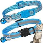 Bosose 2 Pack Cat Collar with Bells