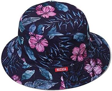 Quanhaigou Unisex Bucket Hat Cotton Summer Boonie Cap Fisherman Printed Packable Outdoor Sun Hats,Many Patterns - - One Size