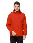 Jack Wolfskin Men's Standard Stormy Point 2L JKT M, Strong red