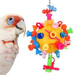 Super Bird Creations SB1215 Screwball Bird Toy - Interactive Mechanical Bird Toy for Large Birds - African Greys, Eclectus, Small Cockatoos, Mini Macaws - Encourages Exploration and Physical Exercise