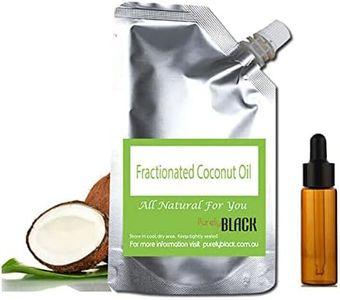 50ml Organic Fractionated Coconut Oil For Skin/Hair Growth/Face Moisturizer | Liquid Coconut Oil | Carrier Oil