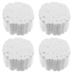 4 Rolls Dental Cotton Dental Cotton Cotton Rolls Plug for Dentists Kids and Adults Non-additive Natural Cotton（200PCS)