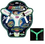 Royaldeals Toys Flying Boomerang Glowing in Dark V- Shaped Returning Boomerang Toy (Y Shape) Multi