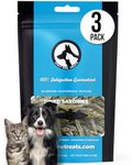 Only One Treats Dried Sardines for Dogs and Cats – All-Natural Training Treats with Omega 3 and Calcium – Sun-Dried Pet Treats for Dogs and Cats Brain, Heart, Skin and Coat Health (150g, Pack of 3)