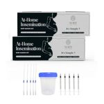 Nory At Home Self Insemination IVI/IUI Kit for Women,Get Pregnant Yourself,Pack of 10 Catheters,10 Syringes,2 Collection Cup,Couples Conceiving to get Pregnant,Baby Conceive Kit for Home (Pack of 2)