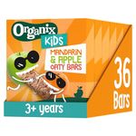 Organix Kids Marvellous Mandarin & Apple Oaty Bars 3+ Years 6 x 23 g (Pack of 6)