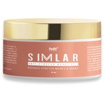 Razor Veda Simlar Natural Anti-Stretch Marks Cream Gel to Reduce Stretch Marks & Scars of Body, Belly, Thighs, Uneven Skin Tone, Firming, Nourishment - 50gm