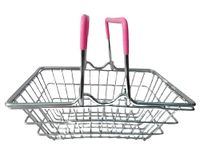 Beauty Tool Collections Fruit and Vegetable Mini Shopping Cart Trolley Pretend Food Playset for Kids | Pack of 1 |Pink Color
