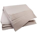 500 Sheets / 10kg Chip Shop / News Paper Off Cuts White Tissue Paper Sheets - Large 500x750mm