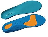 Two Pairs The Titan Orthotic Sports Insole with Dual Shock Balance Correction and Rigid Support Base for Over Pronation and Plantar Fasciitis (L 8.5-10)