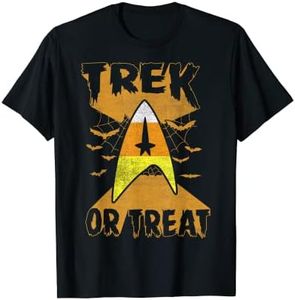 Star Trek Candy Corn Trek Or Treat Halloween T-Shirt