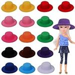 16 Pieces Mini Hats For Crafts 12 C