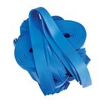 Mabis DMI Textured Elastic Tourniquets, Blue, 250 count, Rubber, 1 x 18 Inches