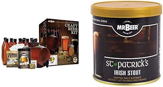 Mr. Beer Complete Beer Making Kit with Irish Stout Refill