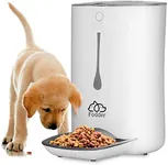 SereneLife 7QT Smart Automatic Pet Feeder - Electronic Digital Dry Food Dispenser for Cats and Dogs with Built-in Microphone, Voice Recorder, Timer Programmable, Optional Battery Operation