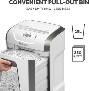 Fellowes Cross Cut Shredder – 12-Sheet Capacity