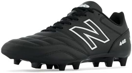 New Balance Men's 43 Football Shoe, Black, 10.5 US